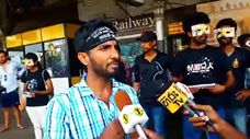 මොරටුව මහා ශිෂ්‍ය සංගමය කොළඹ කොටුවේ නවමු ආරක SAITM විරෝධතාවයක