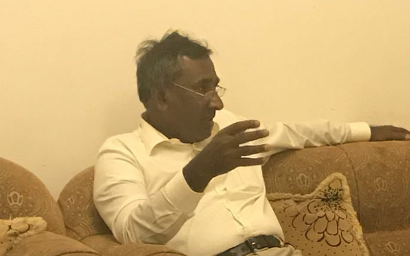 නිහාල් ගලප්පත්ති ඕමානයට