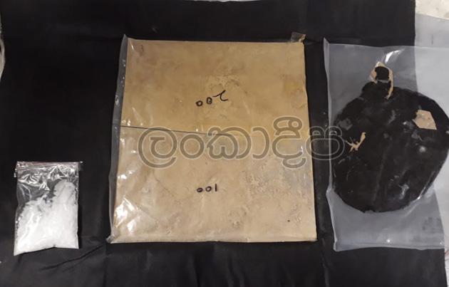 ලක්ෂ 47ක මත්ද්රව්ය සමඟ ලාංකිකයෙක් රටට ඇතුළුවීමේදී අත්අඩංගුවට