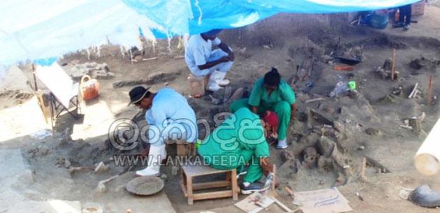 මන්නාරම සමූහ මිනී වළේ කැනීම් 105 වන දිනට යළි අරඹයි