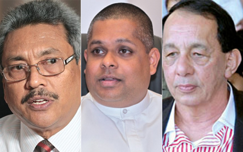 ගෝඨා, සජින් වාස්, නිශාන්ත ඇතුළු සිව් දෙනෙකුට නොතීසි