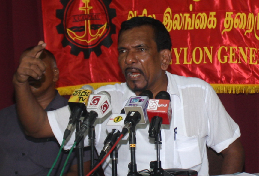 වරාය සේවකයෝ ආණ්ඩුවට අනතුරු අඟවති