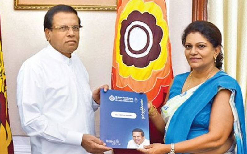 ETI මූල්‍ය ජාවාරමේ දීපා, මෛත‍්‍රීගේ මන්ත‍්‍රීවරියක්