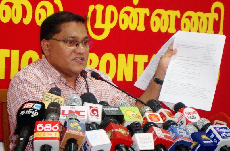 දූෂණයට විරුද්ධයි කියන ජනාධිපති ලොකුම හොරාට අගමැතිකම දුන්නා…