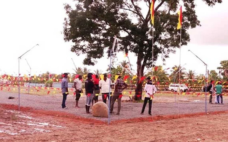 ආරක්ෂාව යටතේ උතුරේ මහවිරු සැමරුම්