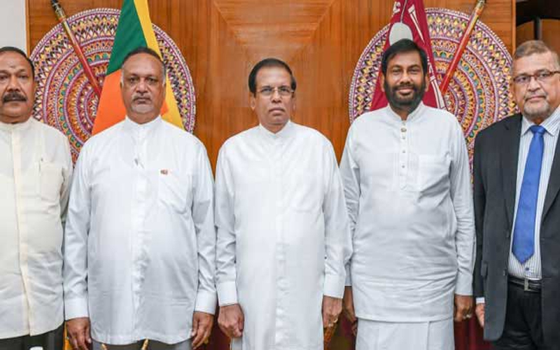 නව තනතුරු කිහිපයක් ජනාධිපති ඉදිරියේ දිවුරුම් දෙයි