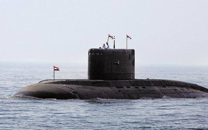 න්යෂ්ටික බලයෙන් ක්රියාකරන ප්රහාරක සබ්මැරීනයක් ඉන්දියාව බද්දට ගනියි