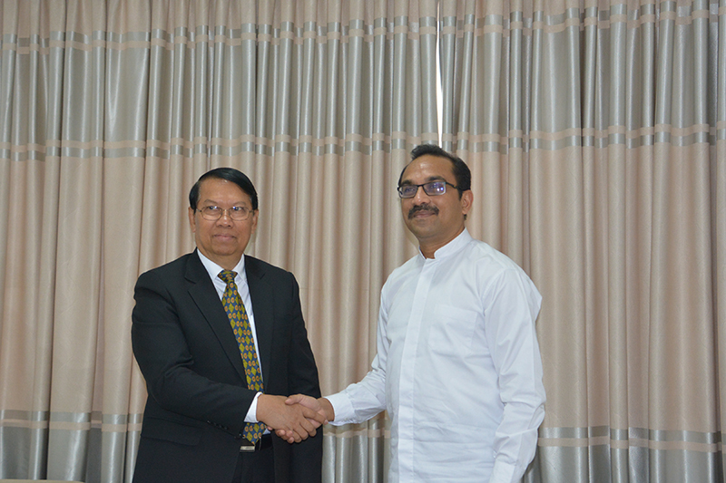 ලාඕසයේ මෙරට තානාපති සහ ජවිපෙ අතර හමුවක්