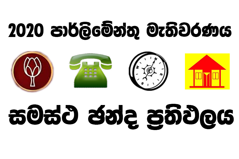 සමස්ථ නිල ඡන්ද ප්‍රතිඵලය