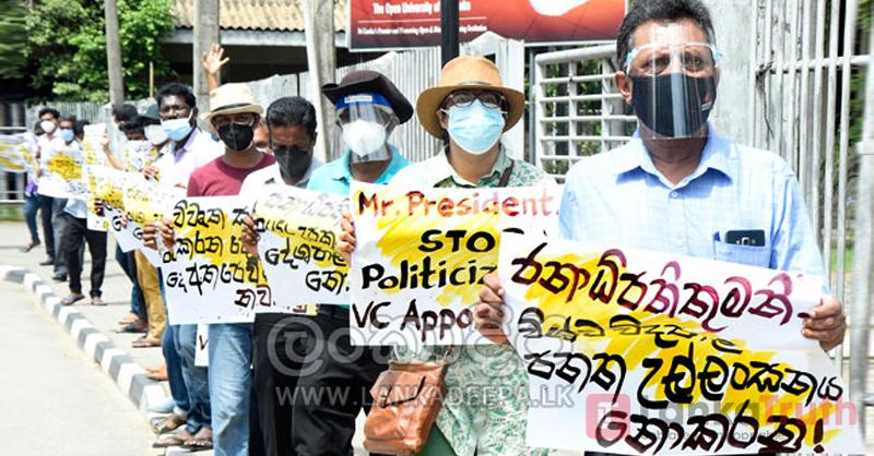 විවෘත විශ්වවිද්යාලයට උපකුලපතිවරයකු පත්කිරීම අර්බුදයක – ආචාර්යවරු විරෝධතාවයේ