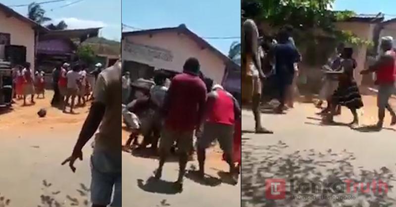 ආණ්ඩුවේ අවිදිමත් බඩු බෙදිල්ලෙන් ජනතාව අතර ගැටුම්…