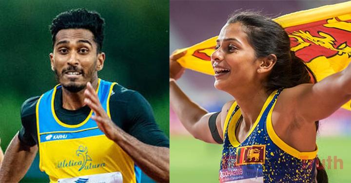 නිලානි රත්නායක සහ යුපුන් අබේකෝන්ට ඔලිම්පික් වරම්