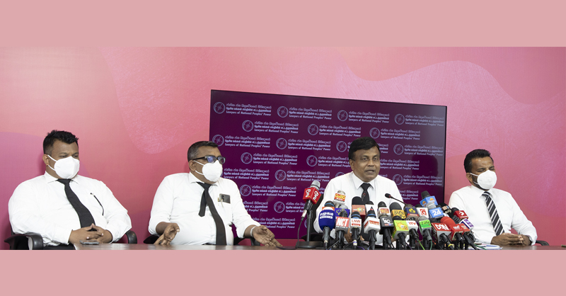 බිත්තර ප්රහාරය පිටුපස ආණ්ඩුව ඉන්න බව පැහැදිලියි – ජාතික ජන බලවේගයේ නීතිඥයෝ