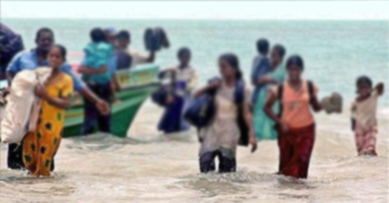සරණාගතයන් ලෙස ලංකාවෙන් පලා ගිය 08ක් ඉන්දියාවේ පොලිස් අත්අඩංගුවේ
