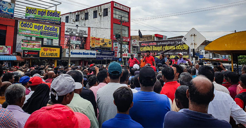 ඡන්දය ඉල්ලා මාලිමාව දෙවන දිනටත් විරෝධතාවයේ