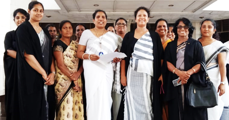 කාන්තා උද්ගෝෂණයට පහරදීම ගැන මාලිමාවෙන් ශ්රේෂ්ඨාධිකරණයට