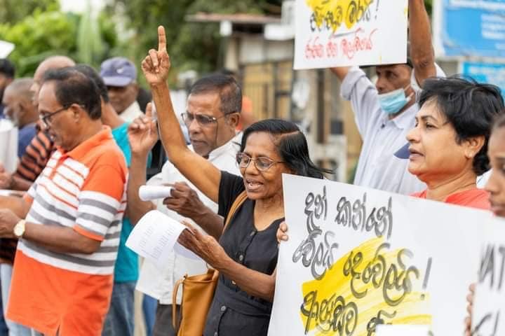 මාලිමාවේ වැට් විරෝධි සටනට ජනතාව රොද බඳී