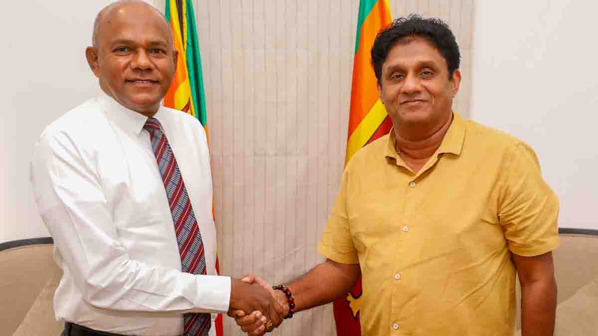 ජාතික සම්පත් විකිණීමේ මහ මොළකරුවෙකු සජිත්ගේ ඔඩොක්කුවේ
