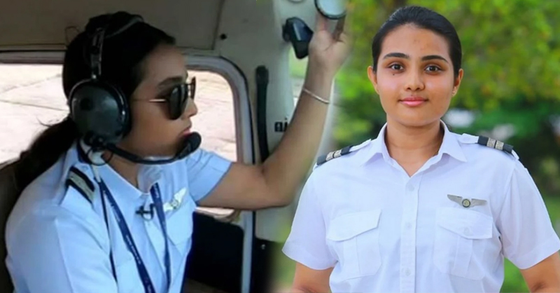 අවුරුදු 17දී පයිලට් කෙනෙක් වූ ලංකාවේ ලාබාලතම ගුවන් නියමුවරියගේ කතාව