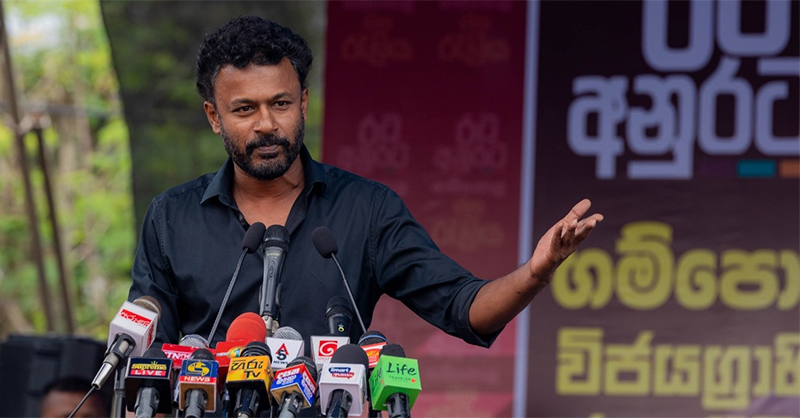 ඡන්දෙ ගත්තු නායකයො වාසි බලාගෙන පැන්නට ජනතාව ඉන්නෙ මාලිමාව එක්ක – ජගත් මනුවර්ණ