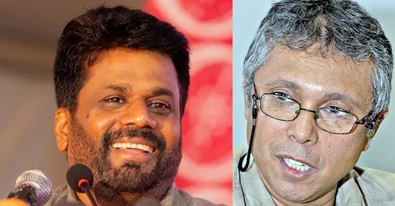 අනුර මන්ත්‍රී ඇඳුමෙන් සැරසී තාප්පය උඩ වාඩි වී සිටියේය – නිර්මාල් රංජිත් දේවසිරි