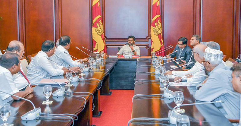 අත්යවශ්ය ආහාර ද්රව්ය ආනයනකරුවන් හා ජනපති අතර හමුවක්