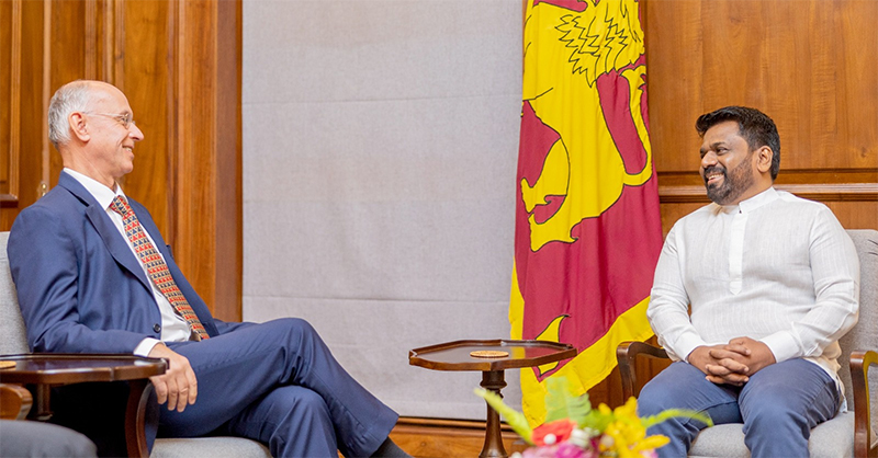 සංවර්ධන හා වෙළඳ කටයුතු සඳහා ජර්මනියේ සහාය… ජර්මානු තානාපති ජනපති හමුවේ තහවුරු කරයි…