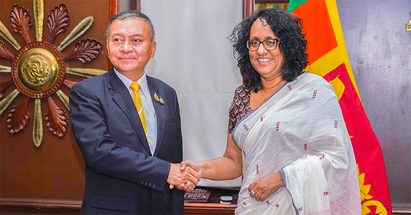 තායිලන්ත අගමැති කාර්යාලයේ උප ඇමති ශ්‍රී ලංකා අගමැති හමුවෙයි