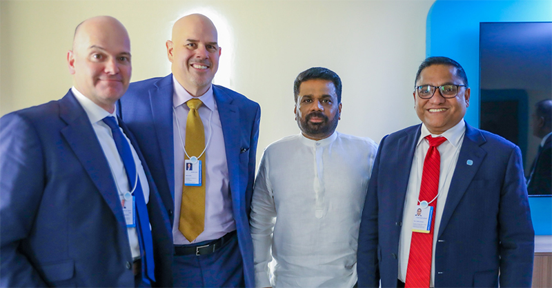 ශ්‍රී ලංකාවේ ඩිජිටල්කරණ සඳහා දෙනවා… ඔරකල් සමාගමේ විධායක උප සභාපති ජනපති අනුරට කියයි…