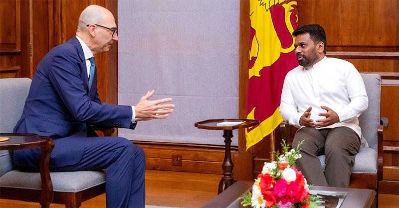 ශ්‍රී ලංකා නව රජයේ ආර්ථික වැඩපිළිවෙළට ඉතාලියේ සහාය