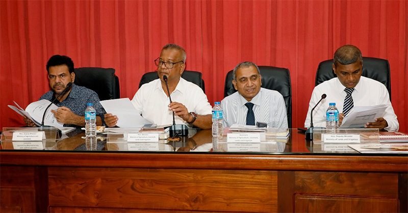 සියලු ආයතන ඒකාබද්ධව ඉතිහාසයේ ප්රථම වරට කෘෂිකාර්මික හා පශු සම්පත් අංශයේ ප්රගමනයට ජාතික සැලැස්මක්