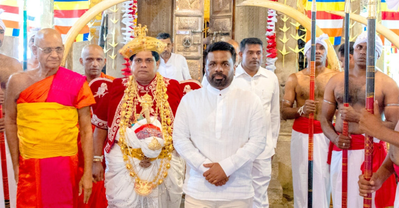 “සිරි දළදා වන්දනාව” ජනපති සහභාගිත්වයෙන් ඇරඹෙයි