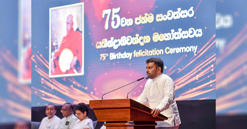 ශිෂ්ටත්වයෙන් යුත් යහපත් සමාජයක් ගොඩනැගීමට ගත හැකි සෑම පියවරක්ම ගන්නවා – ජනපති