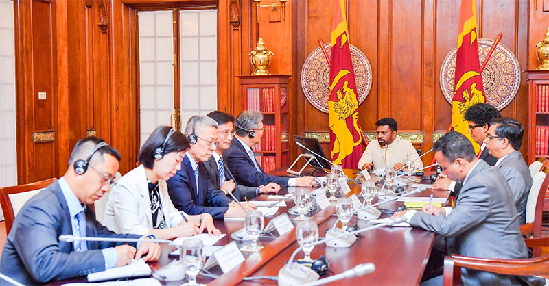 වත්මන් රජයේ විනිවිදභාවයෙන් යුත් වැඩපිළිවෙළ හමුවේ ශ්රී ලංකාවේ ආයෝජනයට චීන ආයෝජකයන්ගේ අවධානය