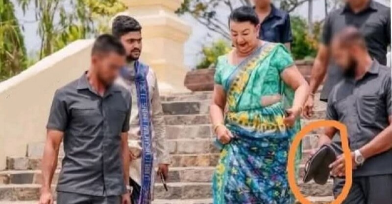ආර්යාවගේ සෙරෙප්පු උස්සන් යන්න හමුදා නිලධාරීන් යෙදවූ හැටි