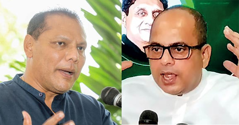 විපක්ෂය ඉවරම කරන්න දයාසිරි සහ මරික්කාර් පෙරමුණ ගනී !