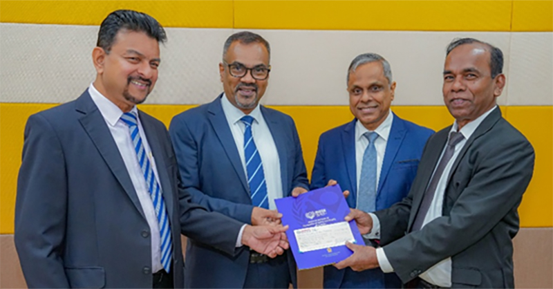 ජාතික වෘත්තීය සුරක්ෂිතතා හා සෞඛ්‍ය ආයතනය රු.මි. 12.3ක් මහා භාණ්ඩාගාරයට පරිත්‍යාග කරයි