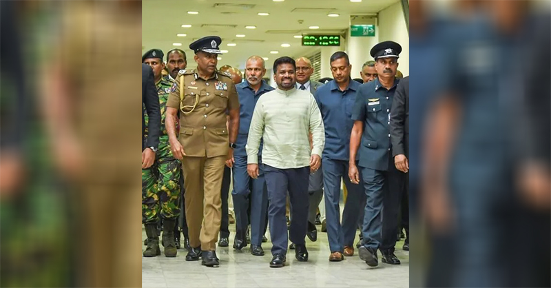ඉන්දීය සංචාරය සාර්ථකව නිම කළ ජනපති යළි දිවයිනට