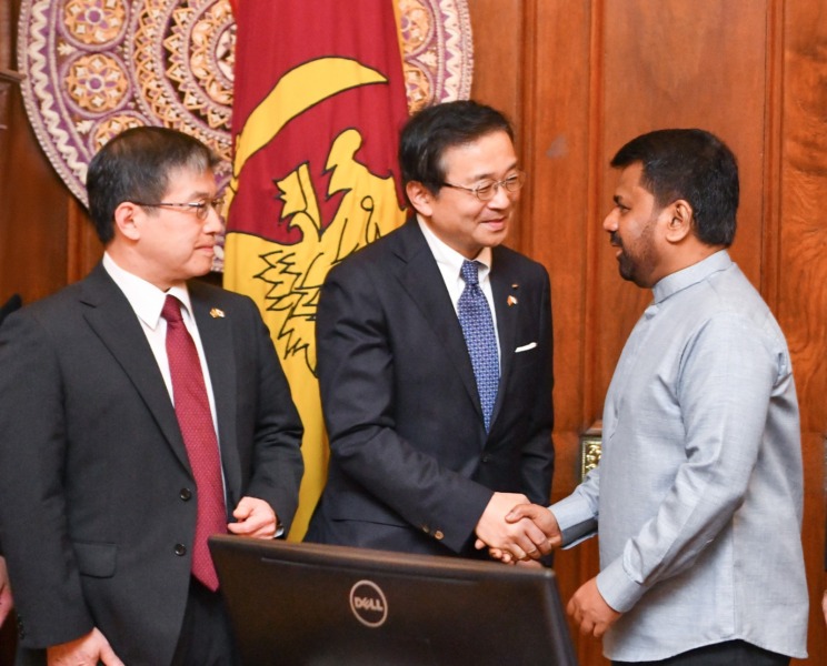 යෝජිත ශ්‍රී ලංකා–ජපාන අපනයන කාර්මික කොරිඩෝව (Export-Industrial Corridor) ස්ථාපිත කිරීමේ සැලසුම් පිළිබඳ සාකච්ඡා