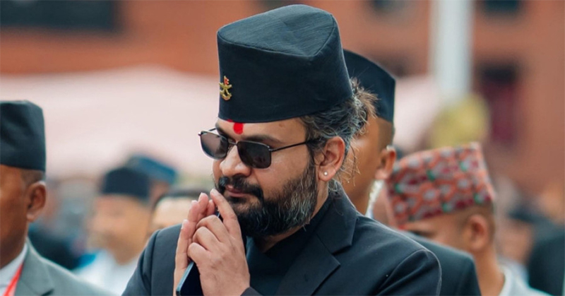 නේපාලයේ නව අගමැති ලෙස බාලේන්ද්ර ෂා දිවුරුම් දෙයි
