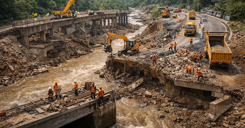 'දිට්වා' සුළි කුණාටුවෙන් හානියට පත් පාලම් 14ක් හදන්න චීනයෙන් රෙන්මින්බී මිලියන 79ක ප්‍රදානයක් – වැඩකටයුතු අදියර දෙකකින්!