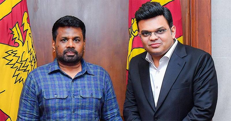 ඊයේ ජනපති හමුවූ ICC සභාපති ජේ.ෂාගෙන් විශේෂ නිවේදනයක්…