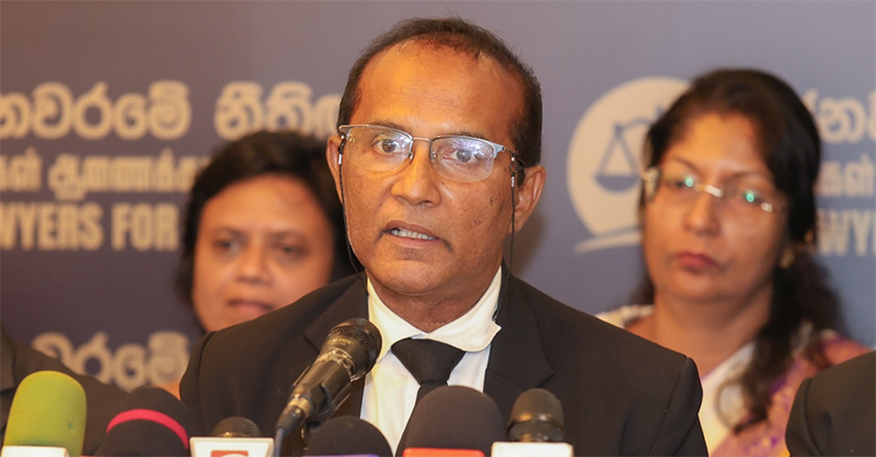 පසුගිය ආණ්ඩු වගේ මේක ඒකාධිපති ආණ්ඩුවක් නොවෙයි… – නීතිඥ හේමක සේනානායක