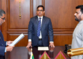 මධ්‍යම පළාත් නව ආණ්ඩුකාරවරයා ජනපති ඉදිරියේ දිවුරුම් දෙයි