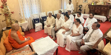 බොරු කිව්ව සජබ මන්ත්‍රීවරුන්ගෙන් මල්වතු මහනාහිමියෝ දැඩි ප්‍රශ්න කරති
